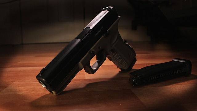 The short black gun. 